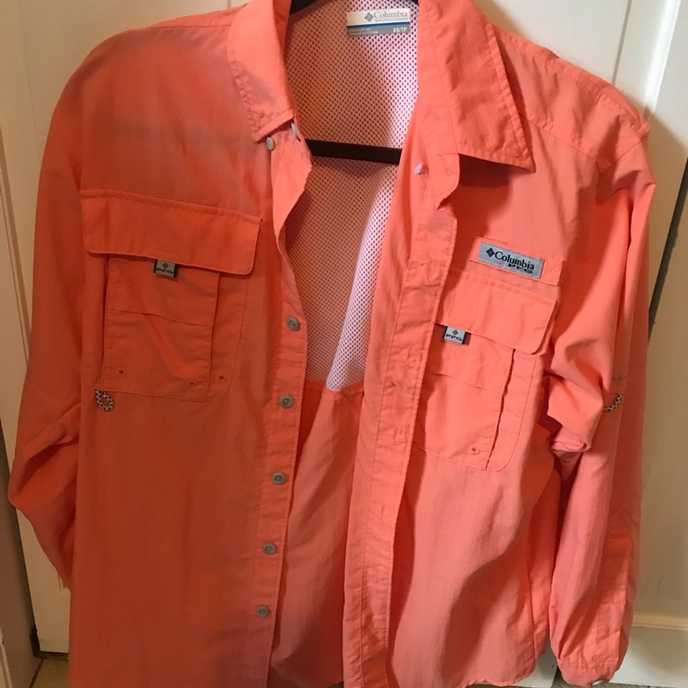 Columbia PFG fishing shirt